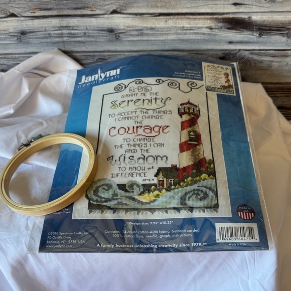 Other - Janlynn Heartcraft Lighthouse Cross Stitch Kit